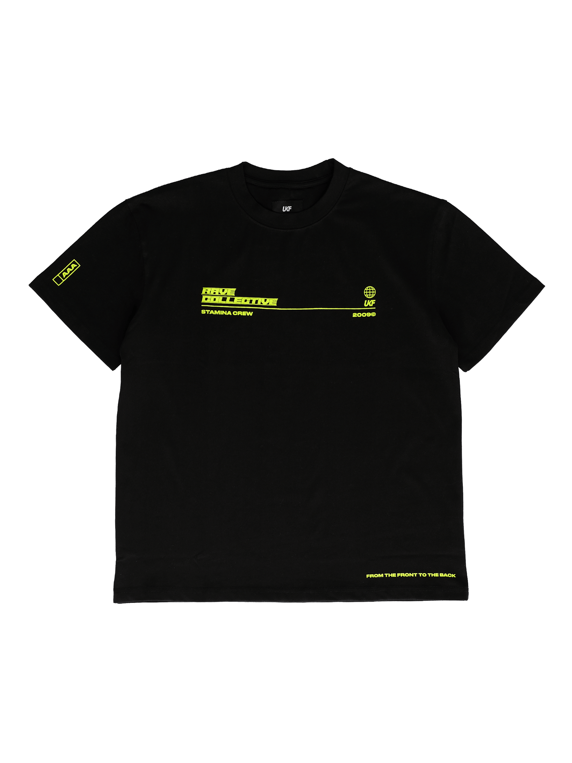 UKF Rave Collective - Black T-shirt