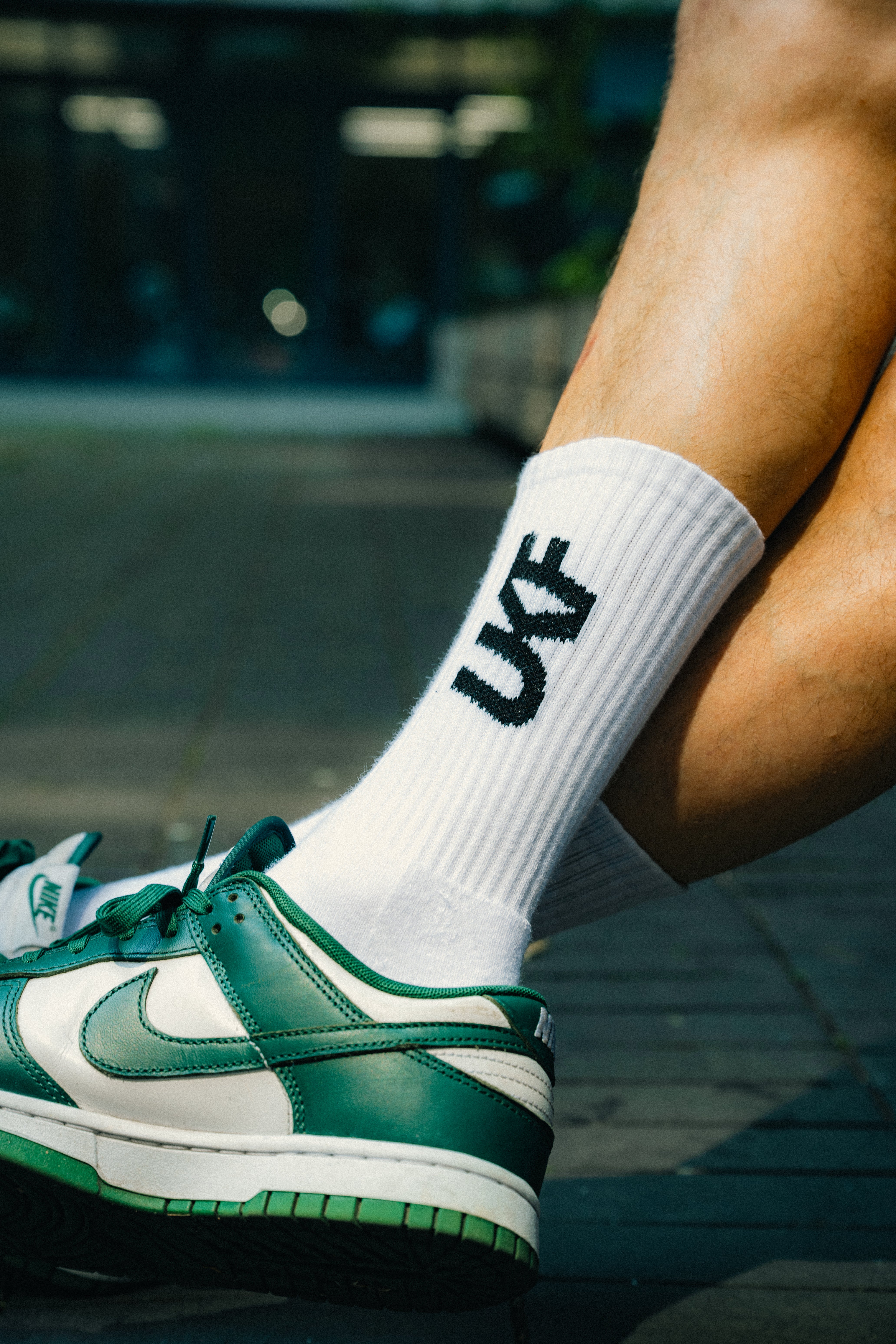 B2B Socks - White