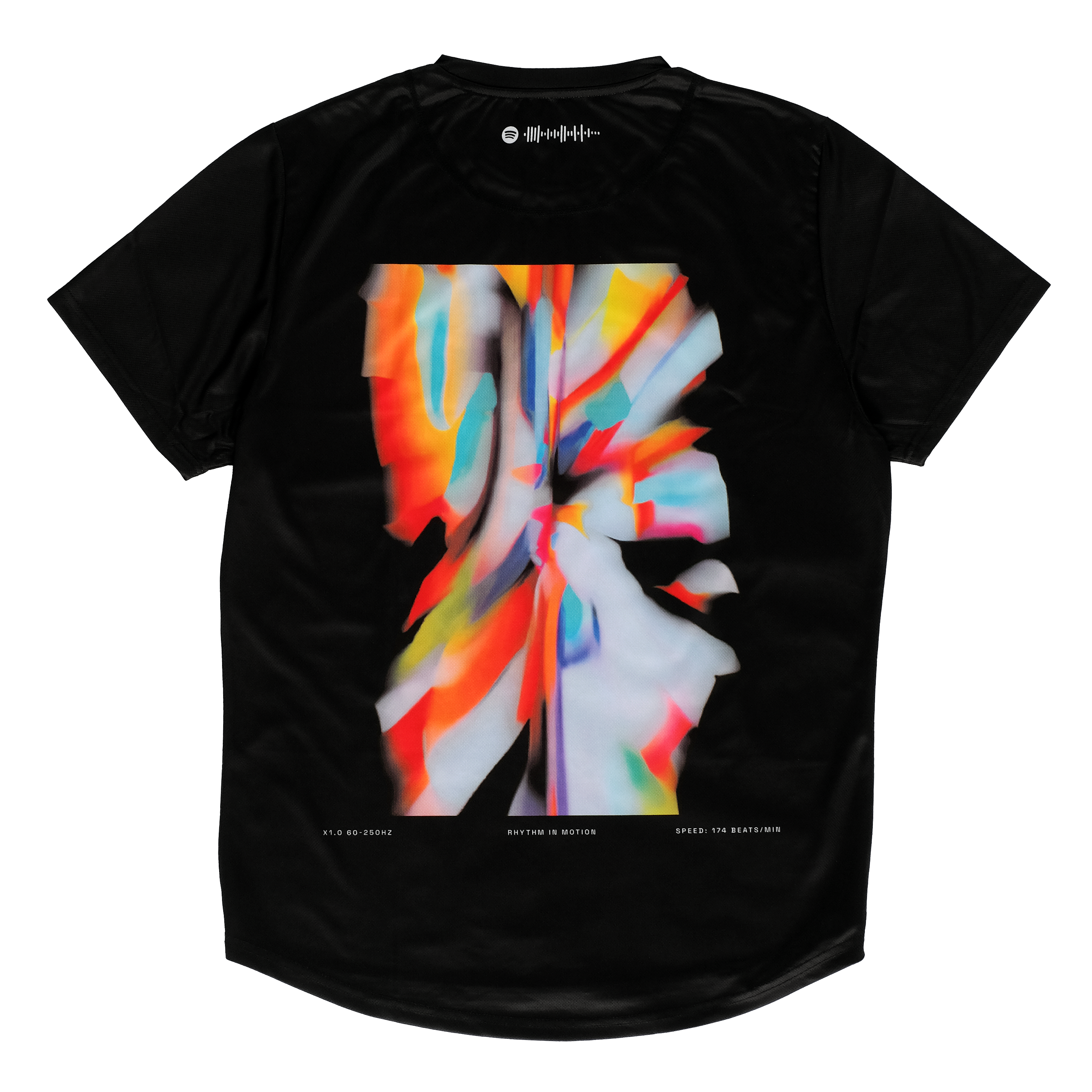 Rhythm In Motion T-shirt - Black