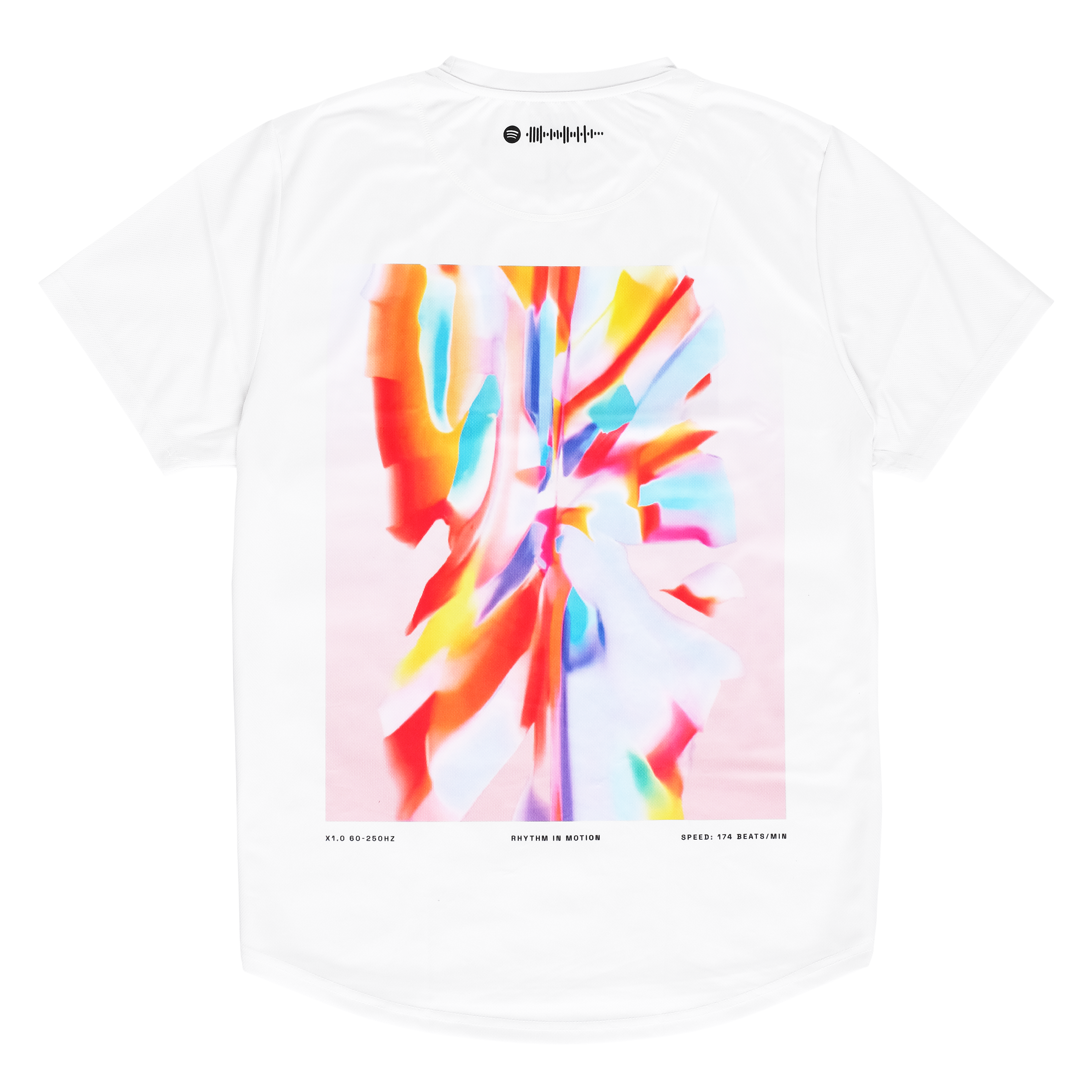 Rhythm In Motion T-shirt - White